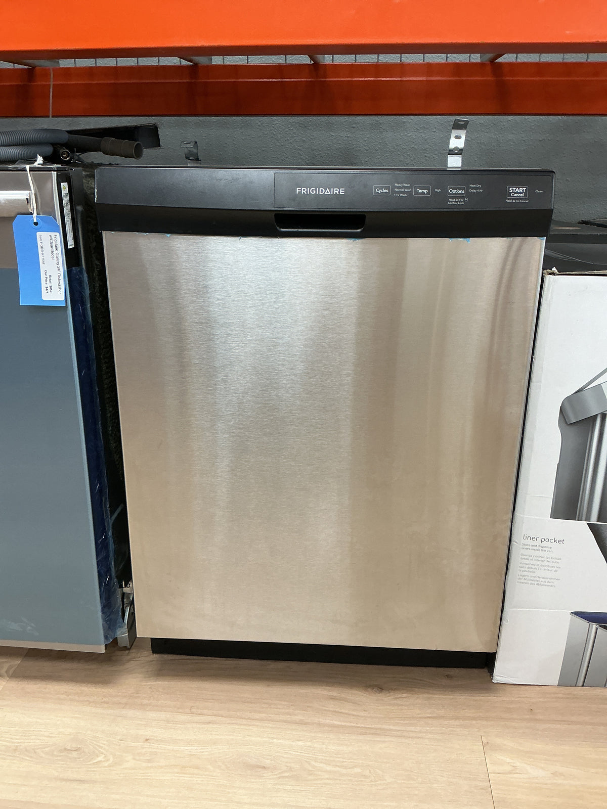 Frigidaire Front Control Stainless Steel Dishwasher