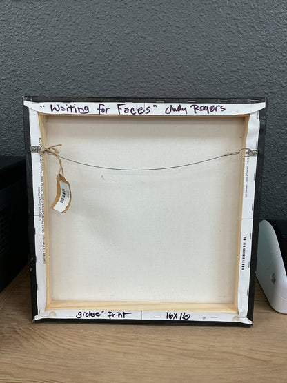 Judy Roger’s “Waiting For Faces” Gyclee Print