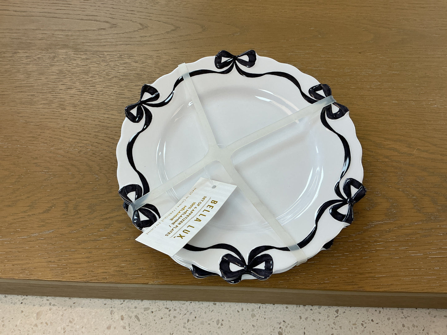 Bella Lux Appetizer Plates (Set of 4)