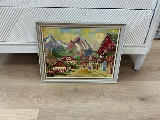 Original Oil Painting on Wood