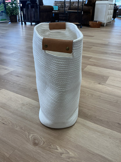 Coiled Rope Laundry Hamper