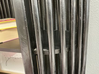 Slatted 4-Shelf Mango Bookcase