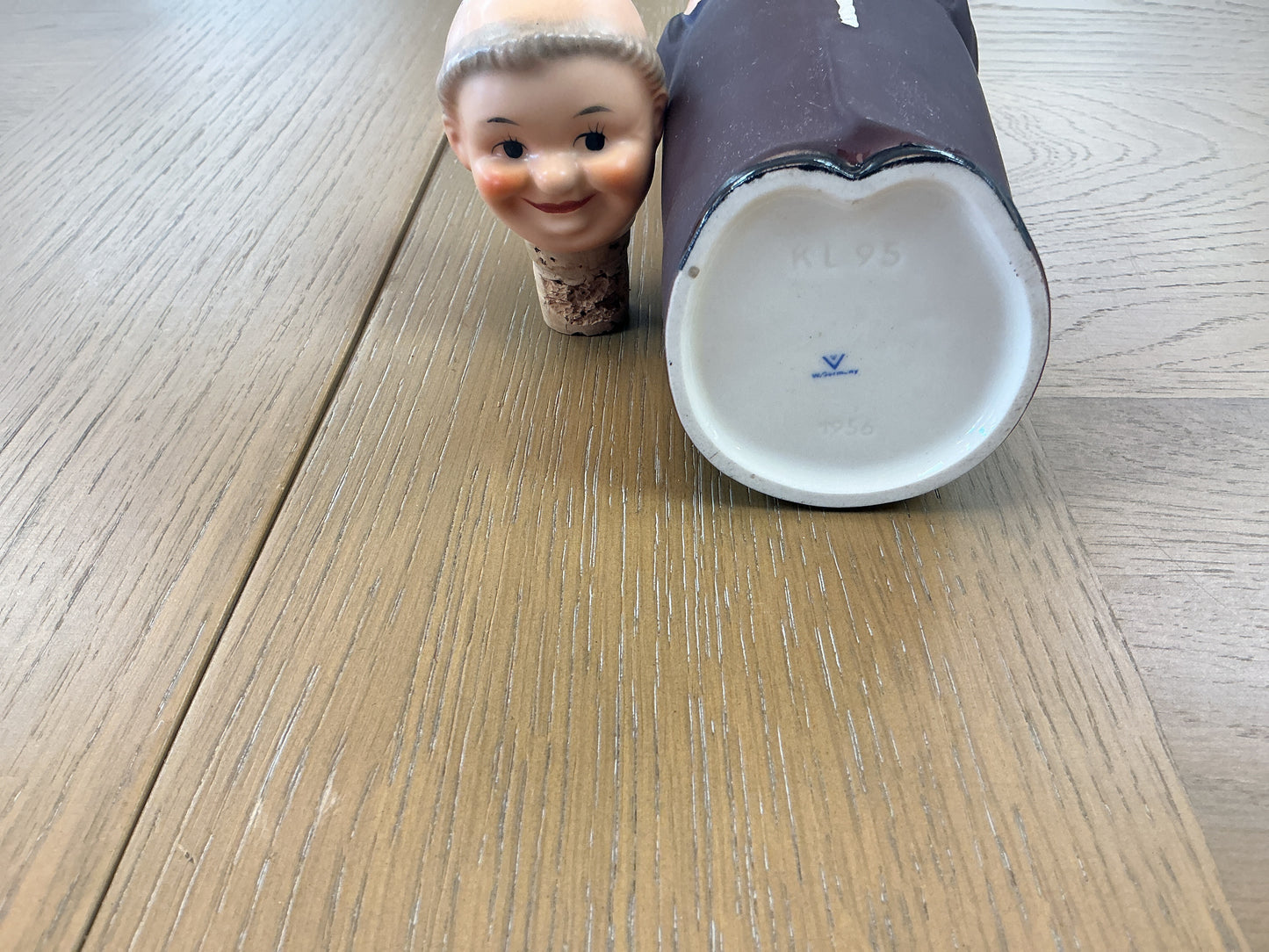 Vintage Goebel Porcelain “Friar Tuck” Decanter