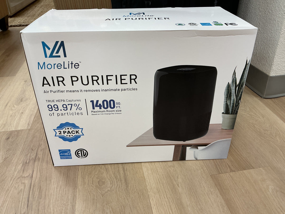 MoreLite True HEPA Air Purifier (2Pk)