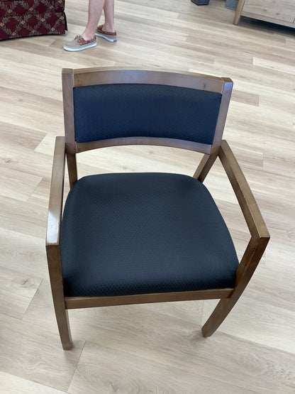 Upholstered Wood Frame Side Chair