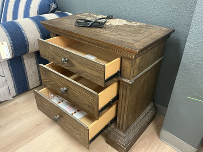 Renaissance 3 Drawer Nightstand