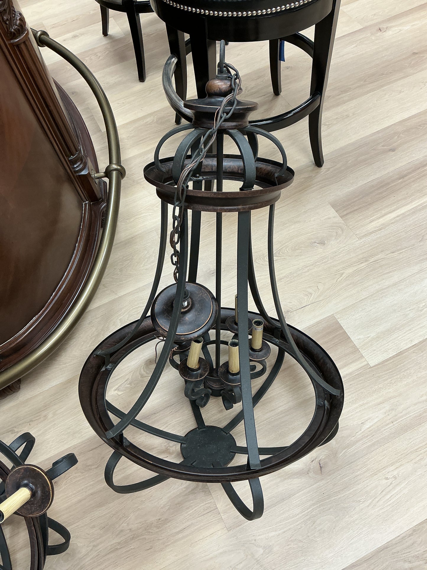 Wrought Iron Chandelier