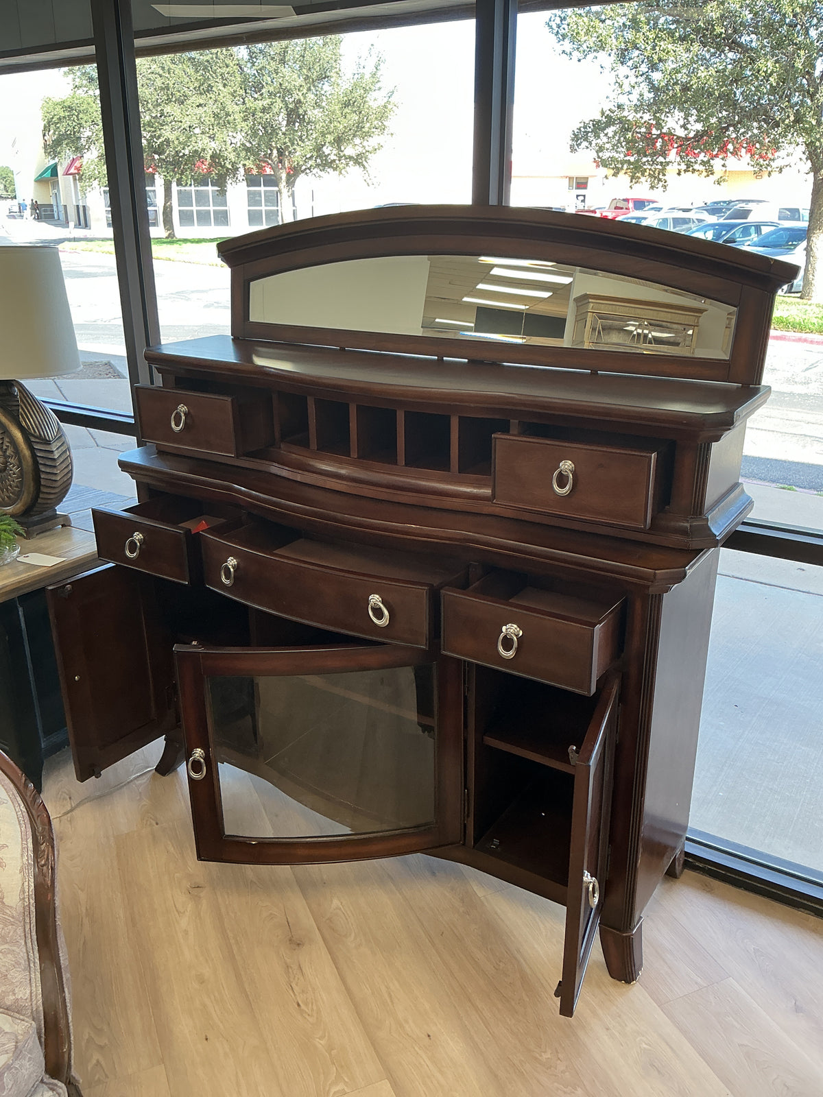 Keenan Walnut Buffet Server