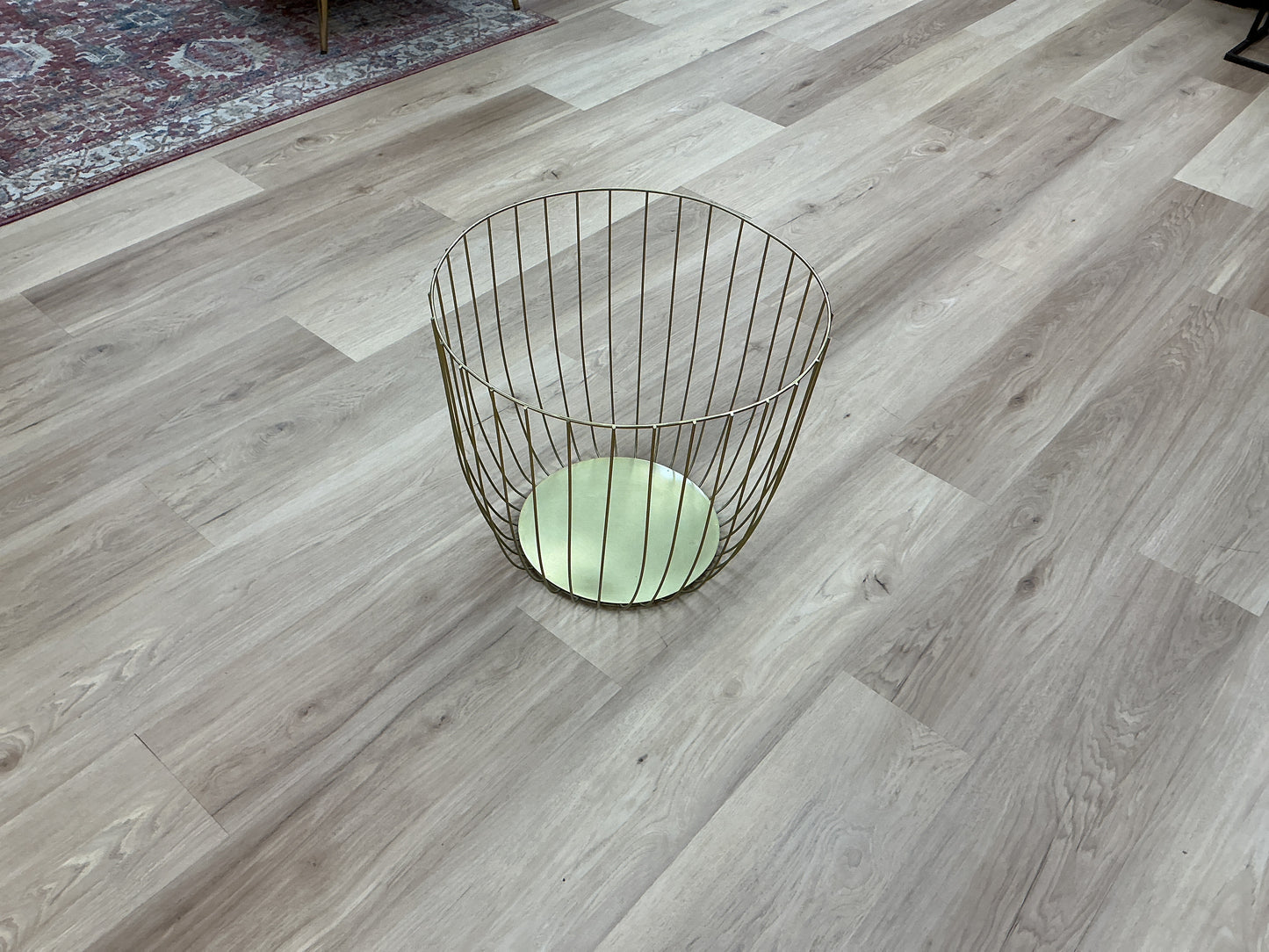 Large Metal Wire Blanket Basket