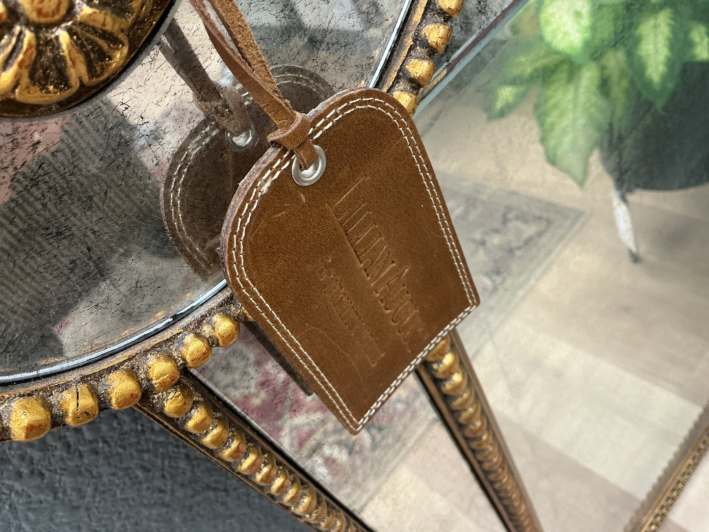 Beauvoir Antiqued Mirror by Lillian August