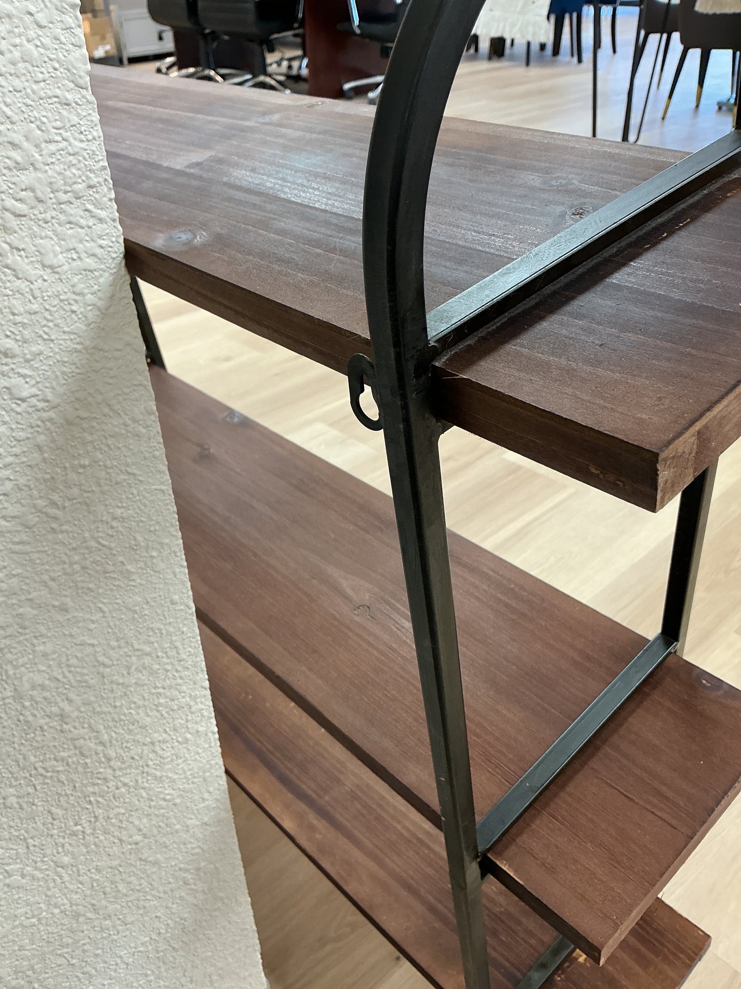 3-Tier Mounted Bookshelf