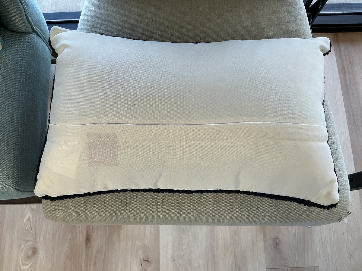 “BOO” Hooked Pillow