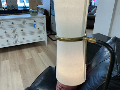 Clarkson Floor Lamp w/Linen Shade