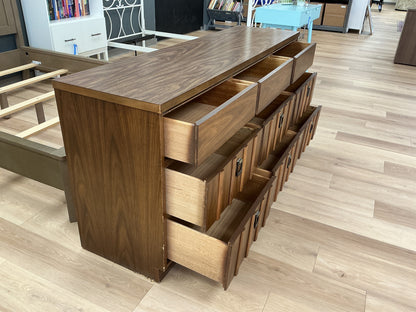 Mid-Century 9 Drawer Dresser