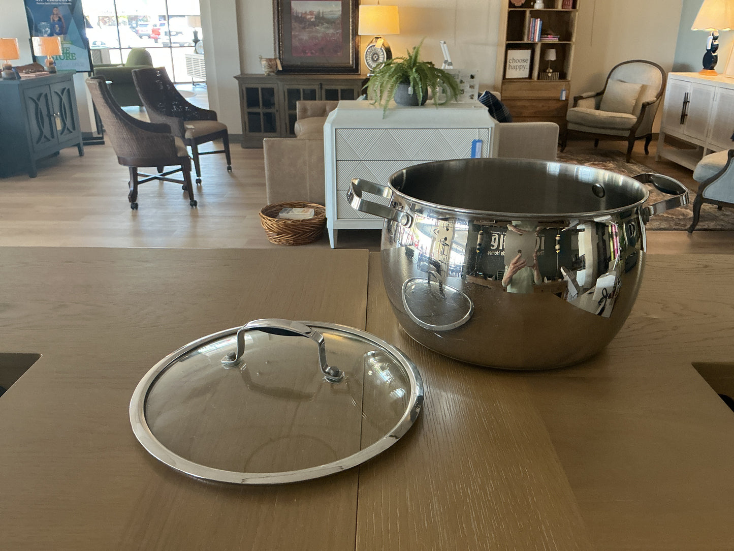 Tri-Ply 8 Qt Stainless Stock Pot