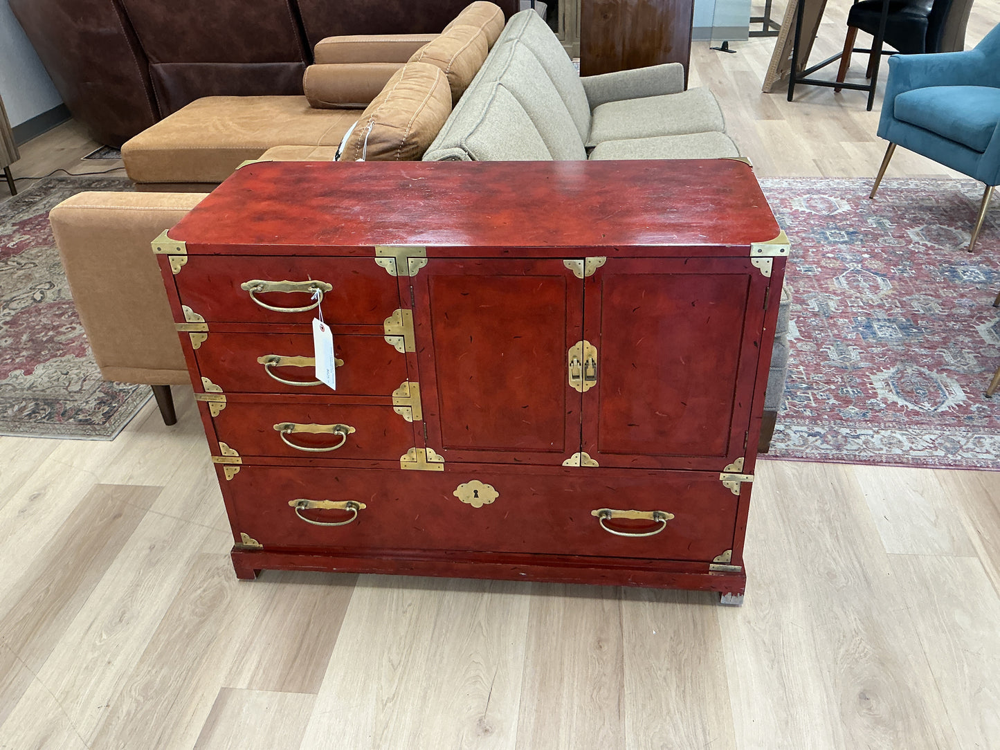 Vintage Century Furniture Chinoiserie Lacquered Chest