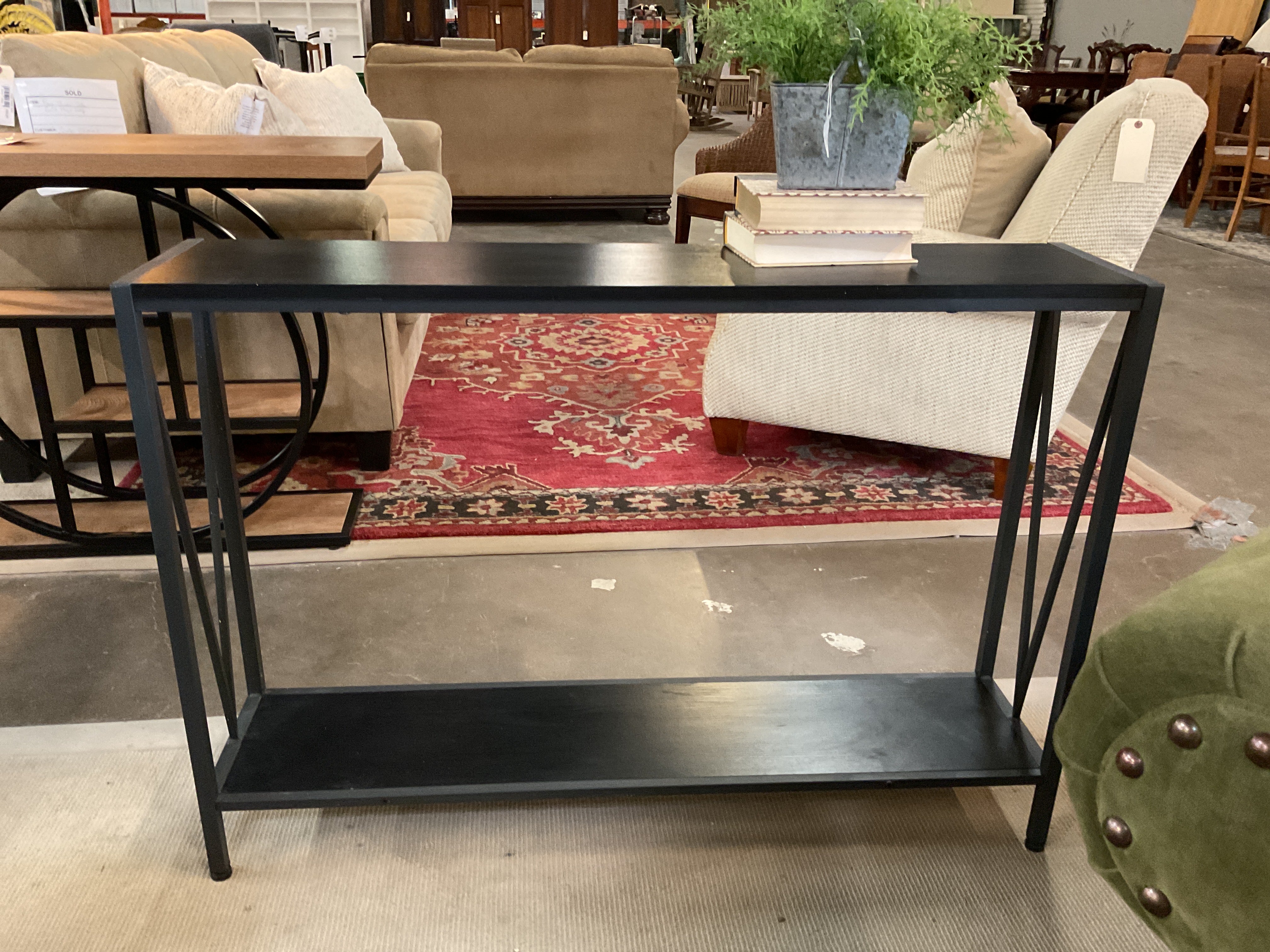 2-Tier Console Sofa Table – Permian Basin ReStore