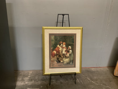 “Never Mind” Framed Print by Arthur Elsley