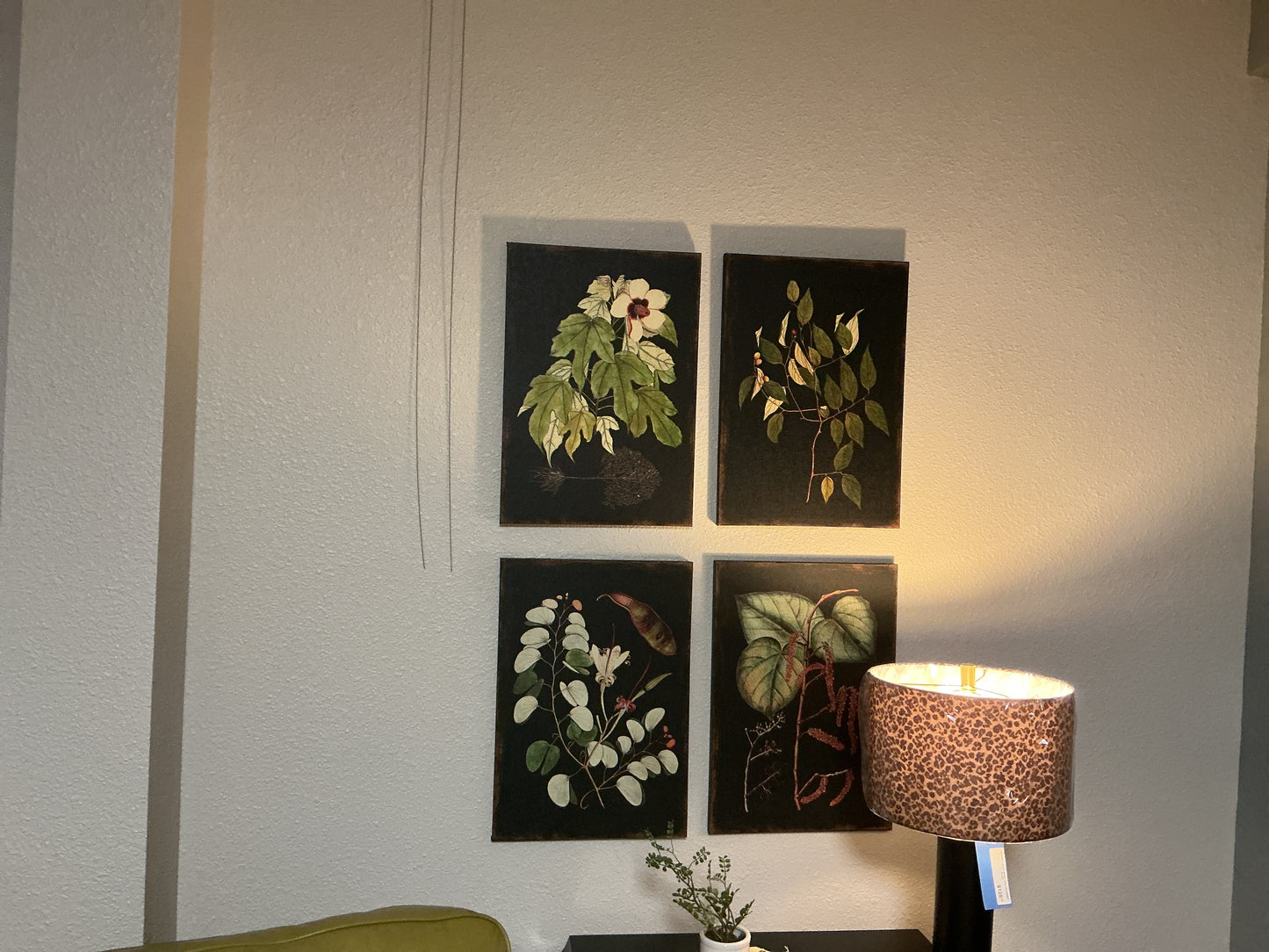 Canvas Botanical Prints ( Set of 2)