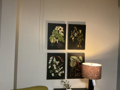 Canvas Botanical Prints ( Set of 2)
