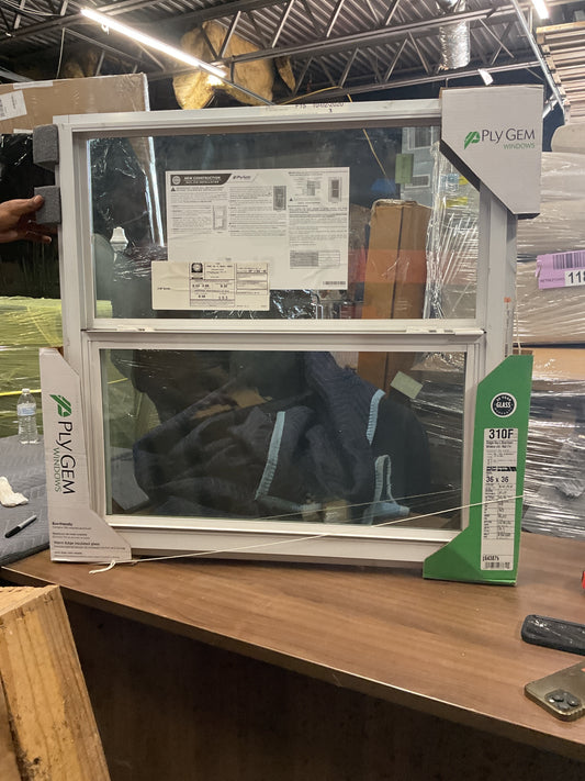 36’x 36’ Single Human Aluminum Window