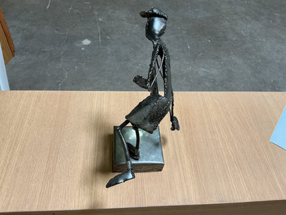 Handcrafted Metal Sculpture