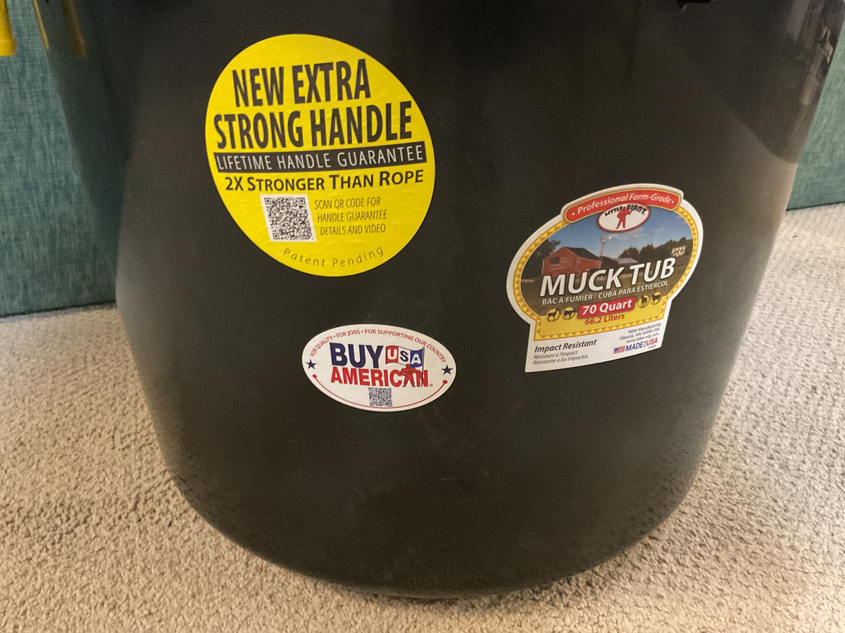 Little Giant Plastic Muck Bucket