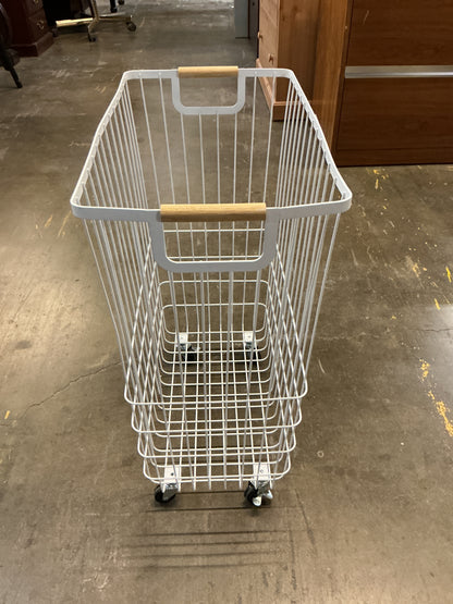 Wire Rolling Laundry Hamper