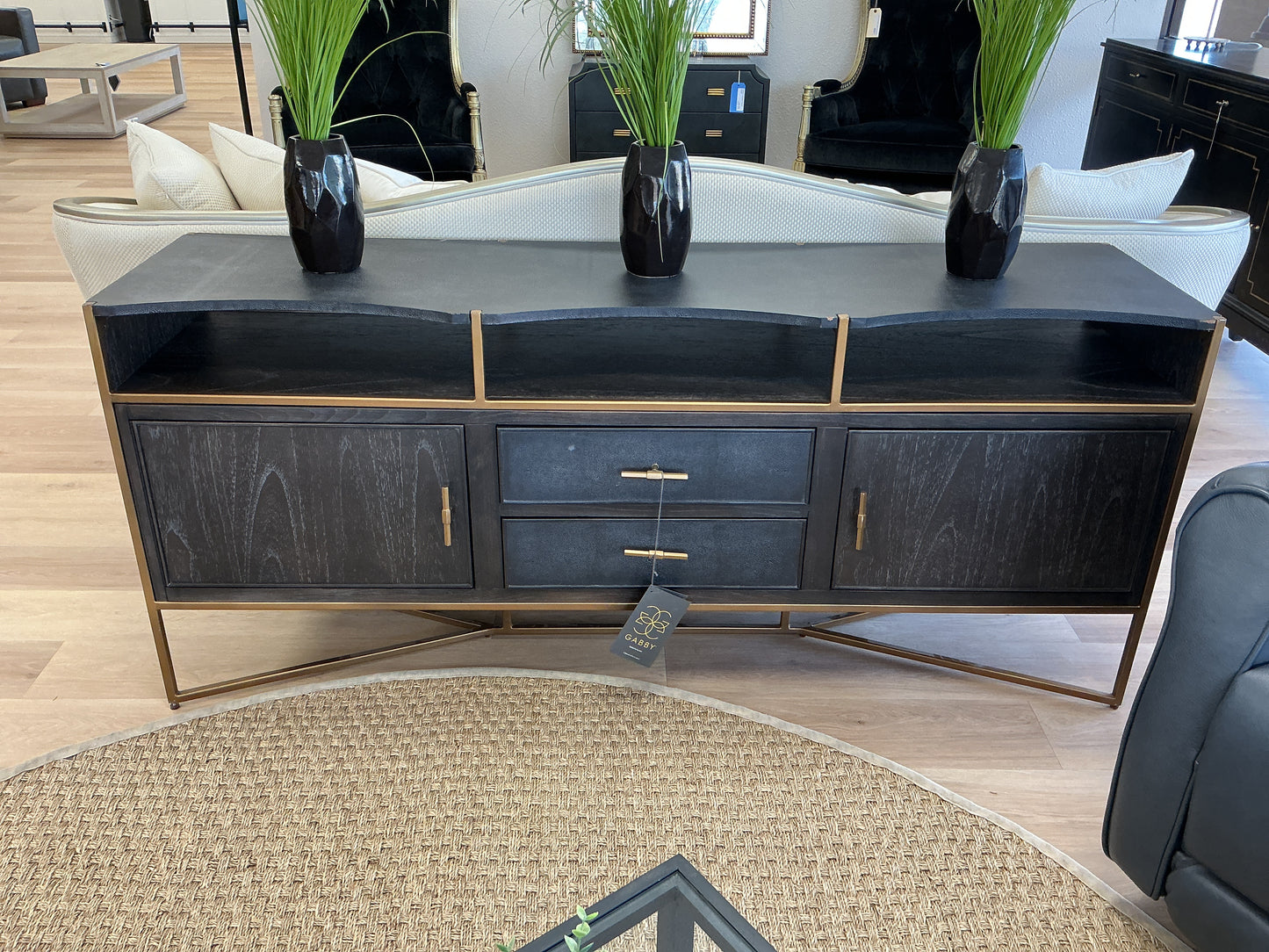 Gabby Home Jameson Media Cabinet