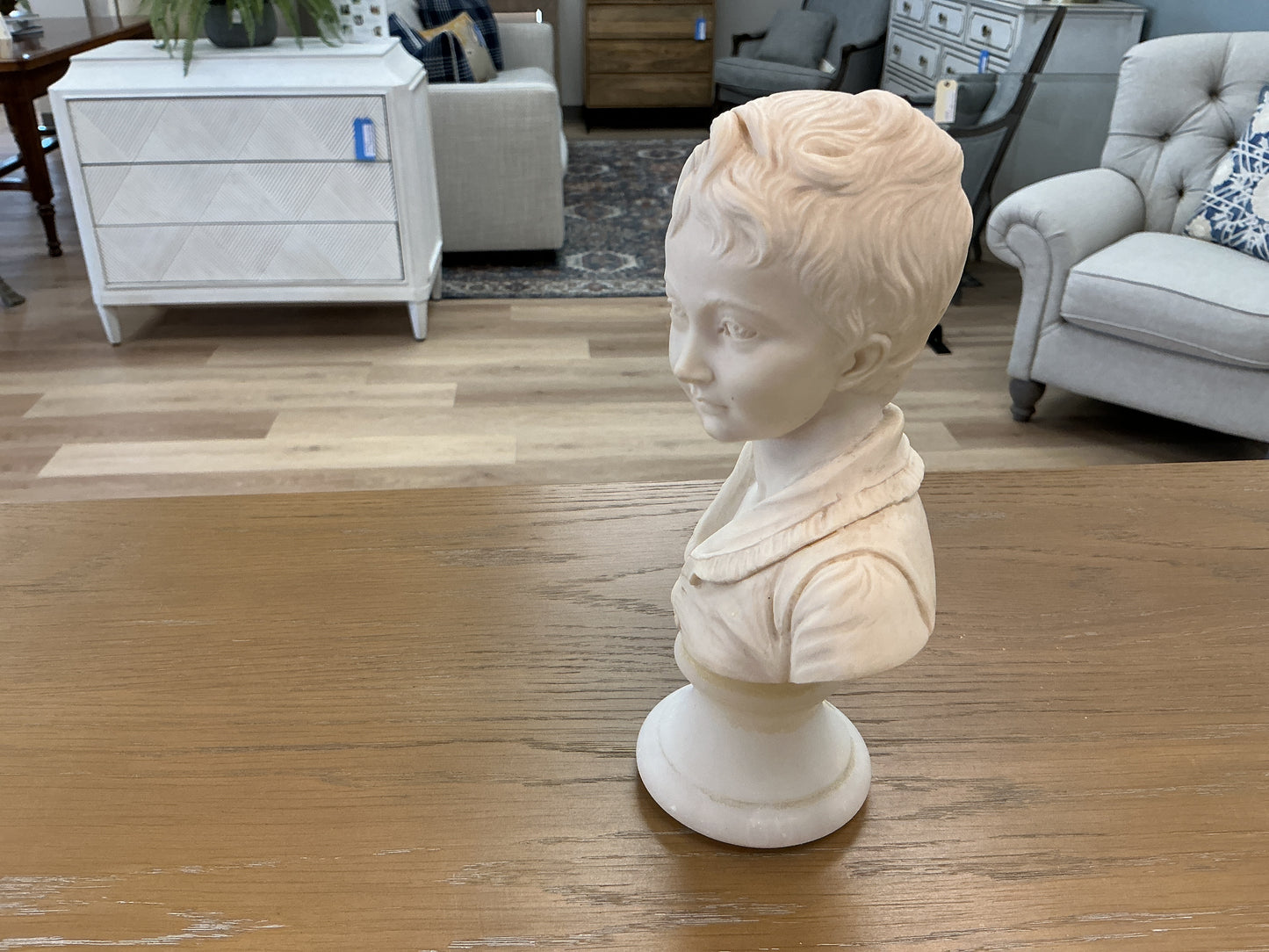 Alabaster Bust of Alexandre Brongniart