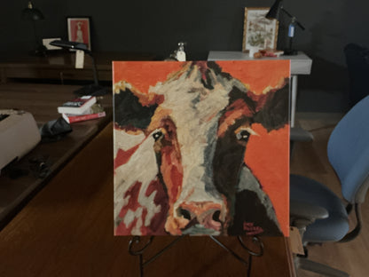 Judy Roger’s “Holy Cow” Gyclee’ Print