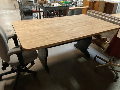 Farmhouse Trestle Dining Table