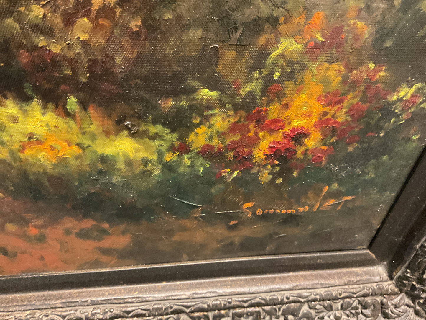 Mediterranean Oil Painting