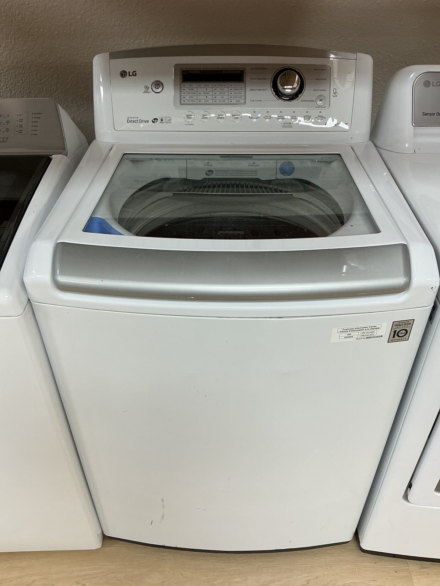 LG Direct Drive Top-Load Washer