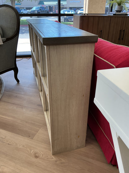 Solid Wood 4-Cube Cubby