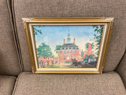 Vintage Framed Print “Governor’s Palace” by James Preston