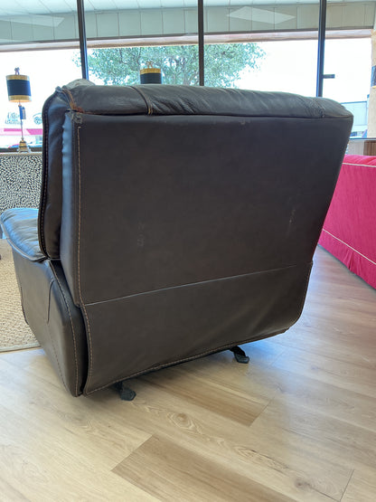 Cascade Over-Sized Manuel Leather Recliner