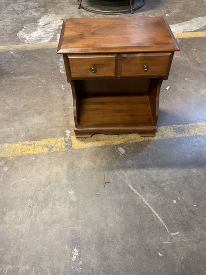 Vintage Walnut Table w/Drawer