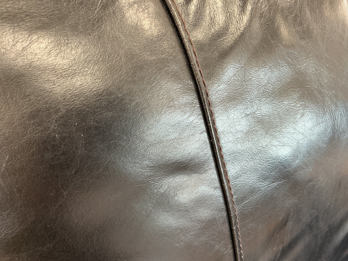 Hooker Leather Push Back Recliner