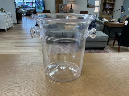 Clear Acrylic Ice Bucket With Handals