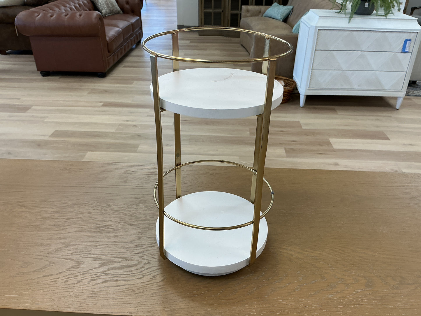Two-Tier Round Turnable Organizer