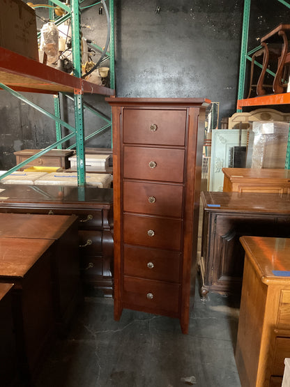 Tall Wood Lingerie Chest