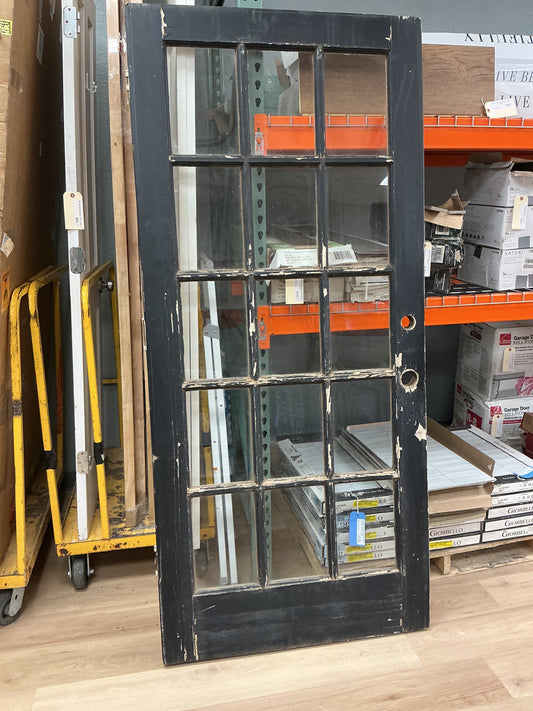Vintage 15-Lite French Door 36” x 80”