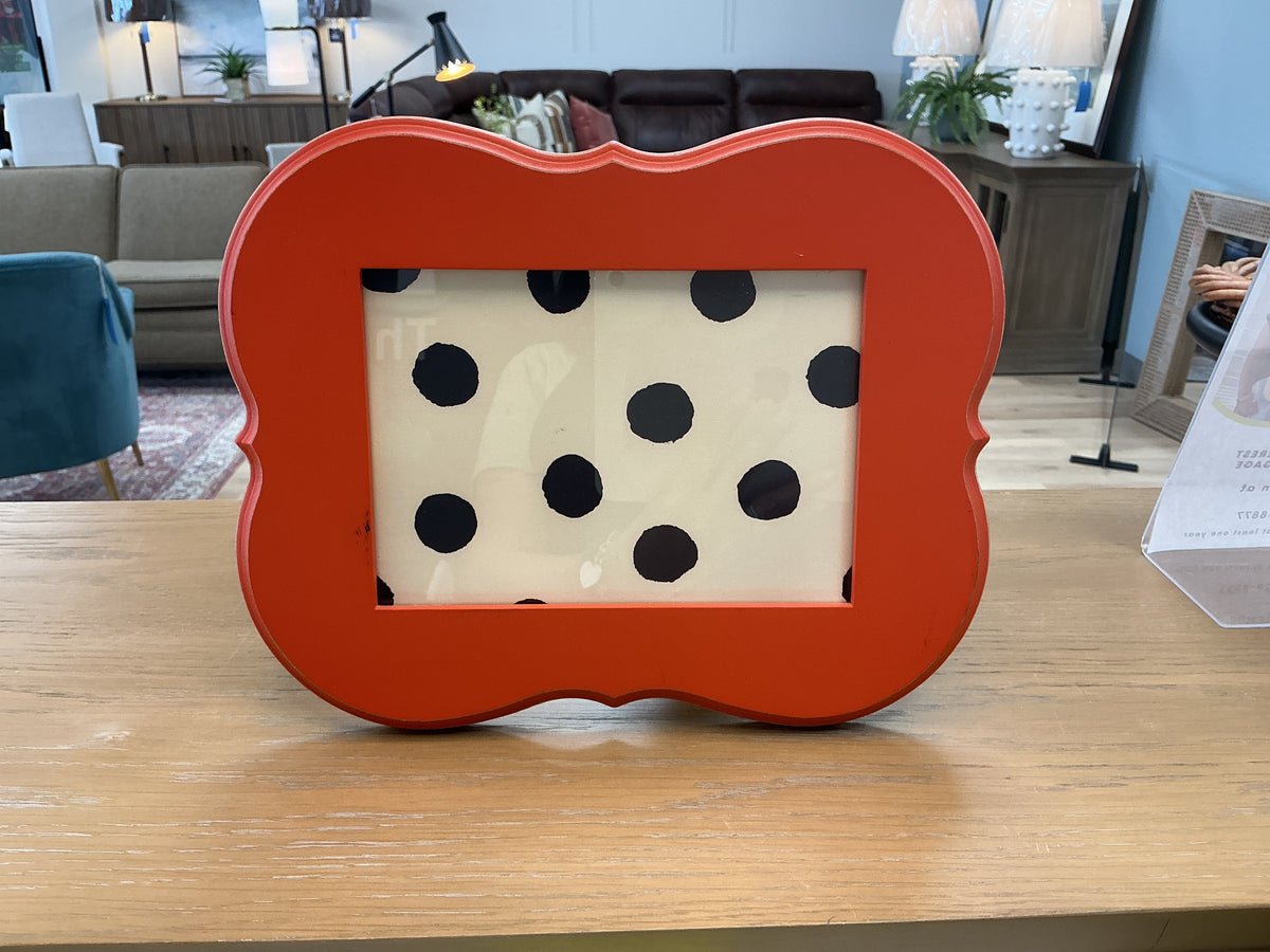 Retro Orange  Picture Frame
