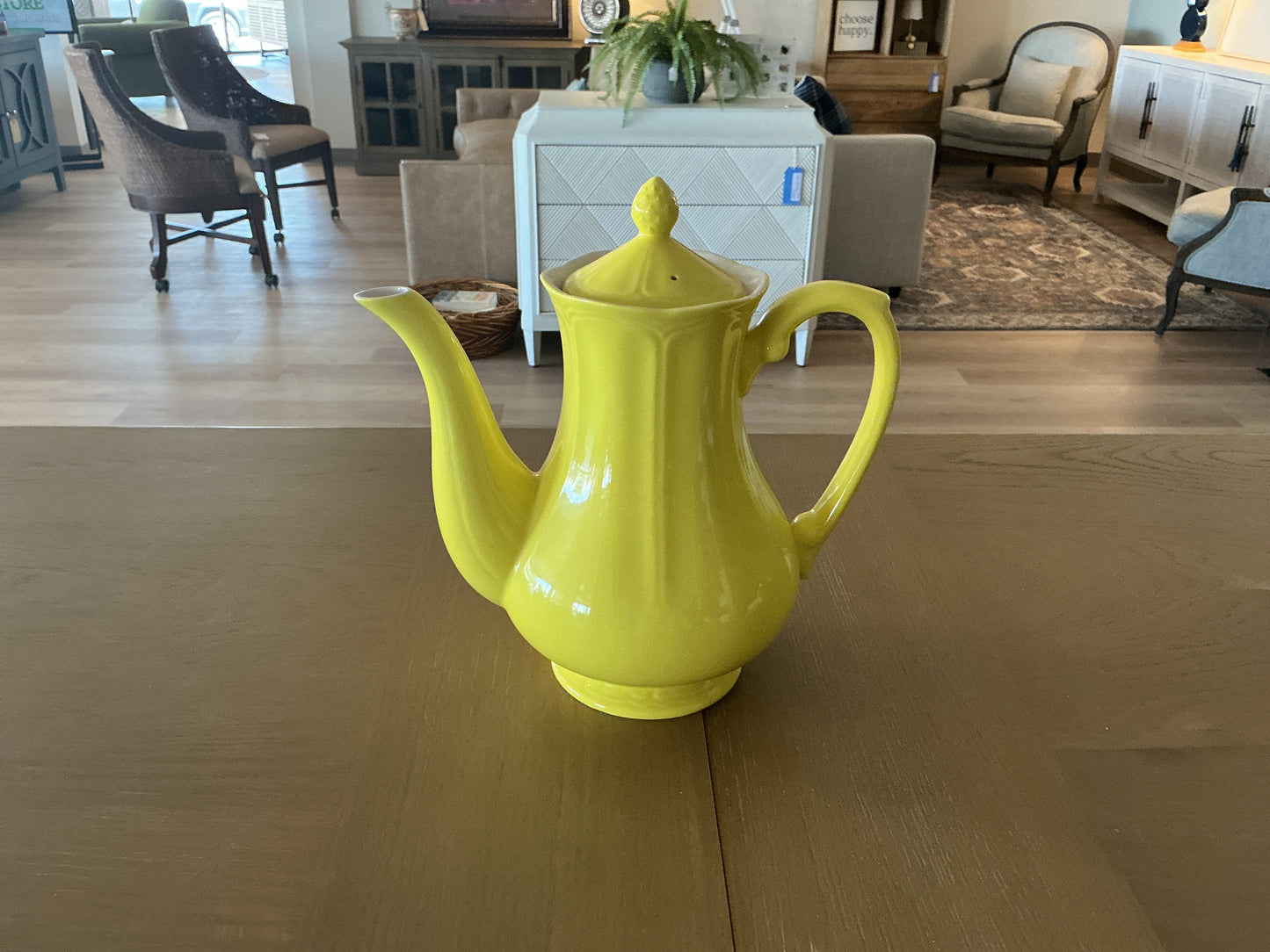 Vintage Sears Federalist Ironstone Buttercup Teapot
