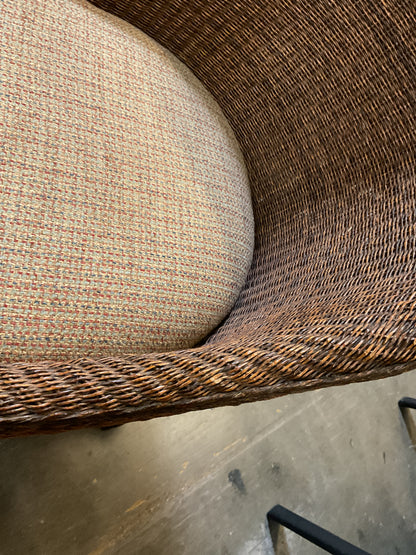 Powell Woven Rolling Armchair