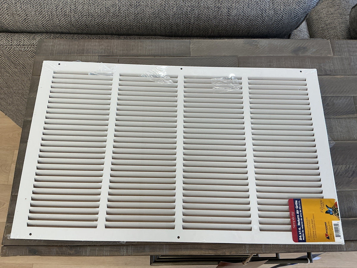 Return Air Grille (24” x 14”)