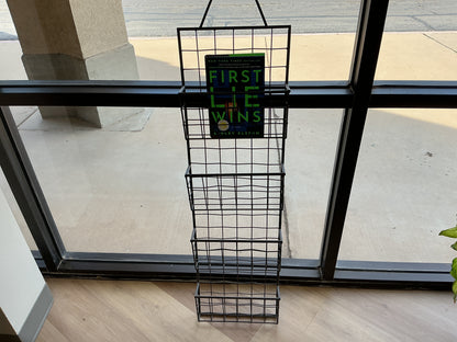 Wire 4 Bin Wall Mail Rack