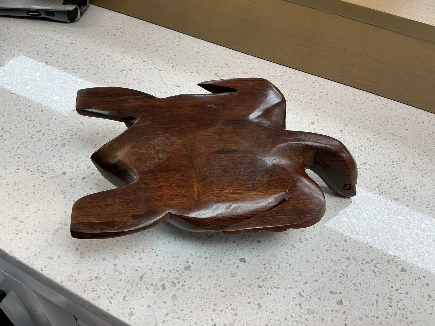 Hand Carved Ironwood Sea Turtle