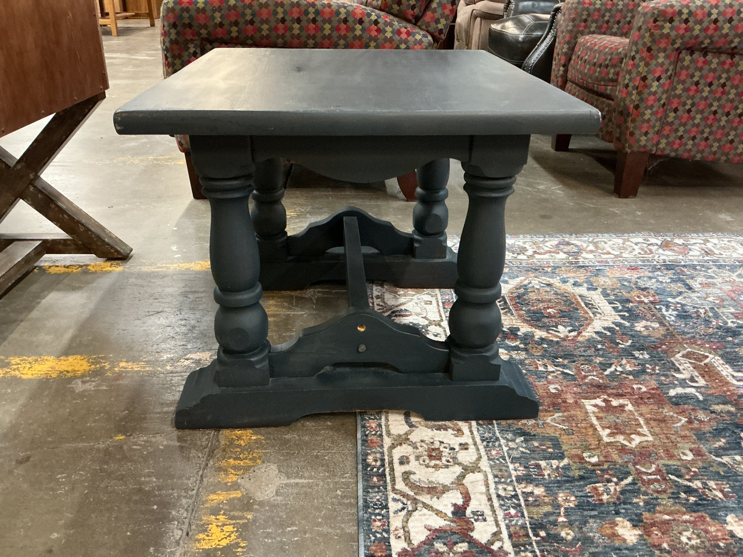 Farmhouse Style Wood End Table